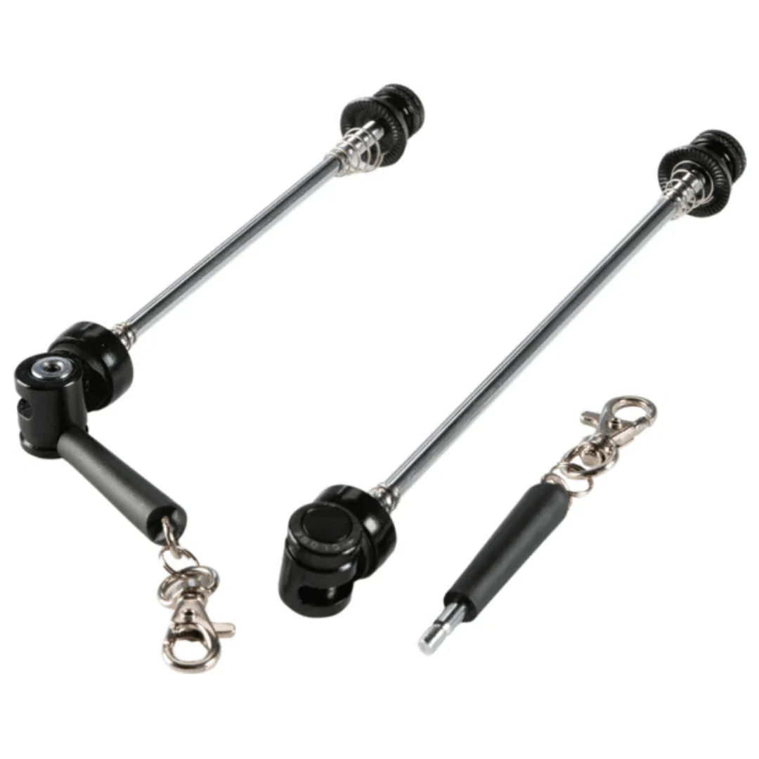 49N Skewer Front and Rear Quick Release 133mm/169mm BLACK