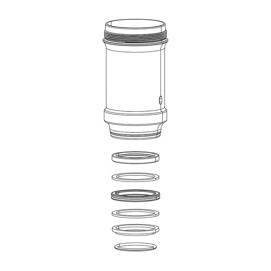 RockShox Monarch B1, C1, D1 Air Can Assembly - Image 2