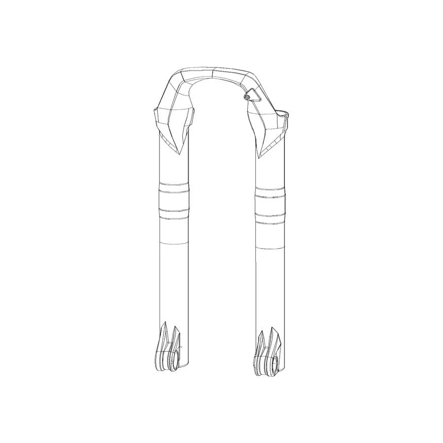 RockShox Lower Leg RVL 29 15 DFBLK