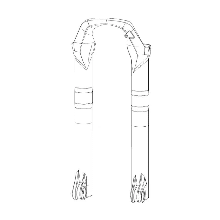 RockShox Lower Leg RVL 2927+B DFBLK