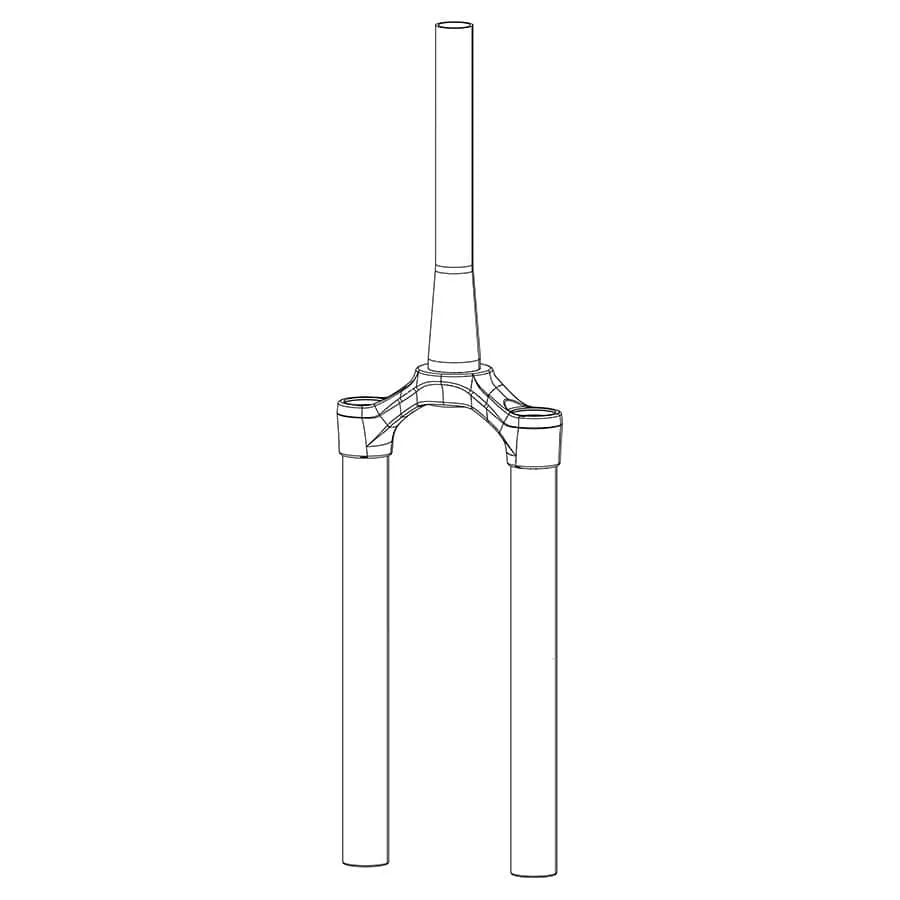 RockShox CSU Lyrik/Yari DPA 27B DFBLK