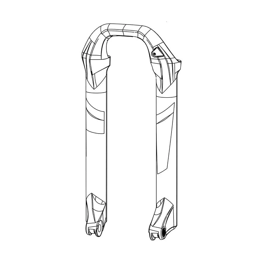 RockShox Lower Leg - Lyrik RC2 C1