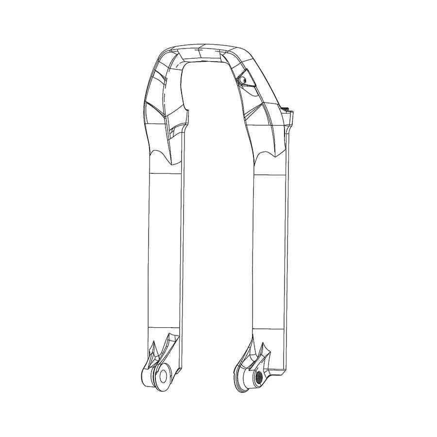 RockShox Lower Leg - Pike 27B SIL B3