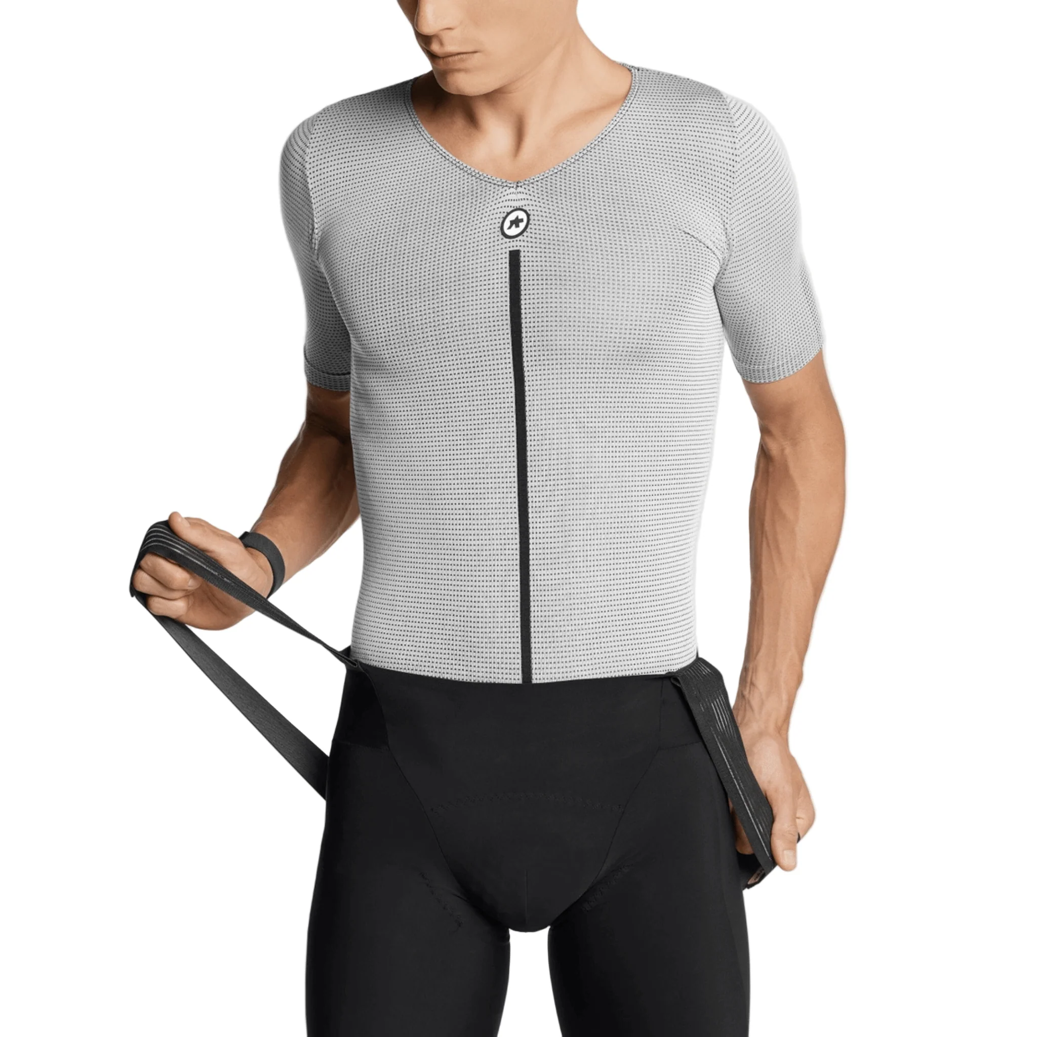 ASSOS Men's Summer SS Skin Layer P1 Grey Series - Image 3