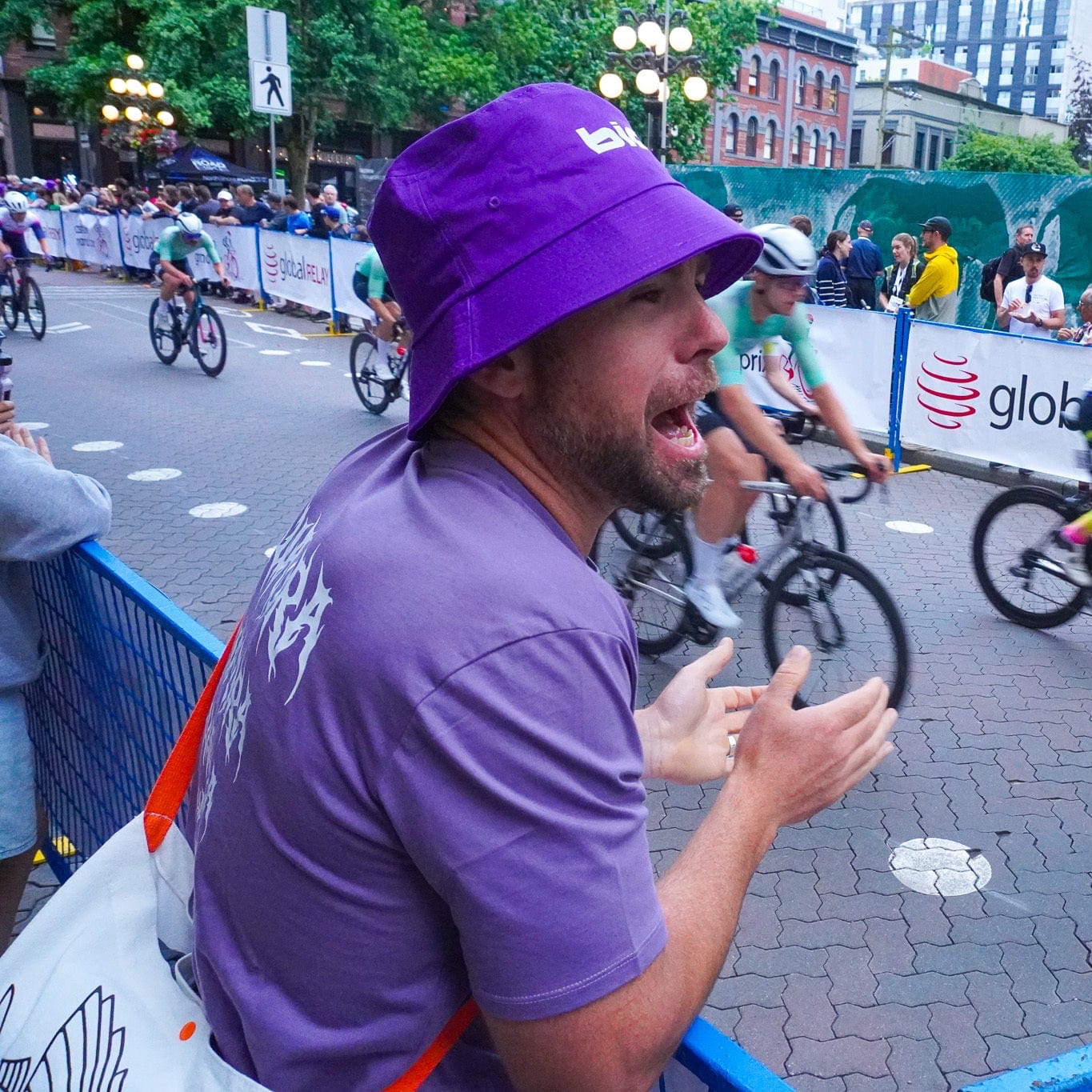 Bici Purple Bucket Hat - Image 3