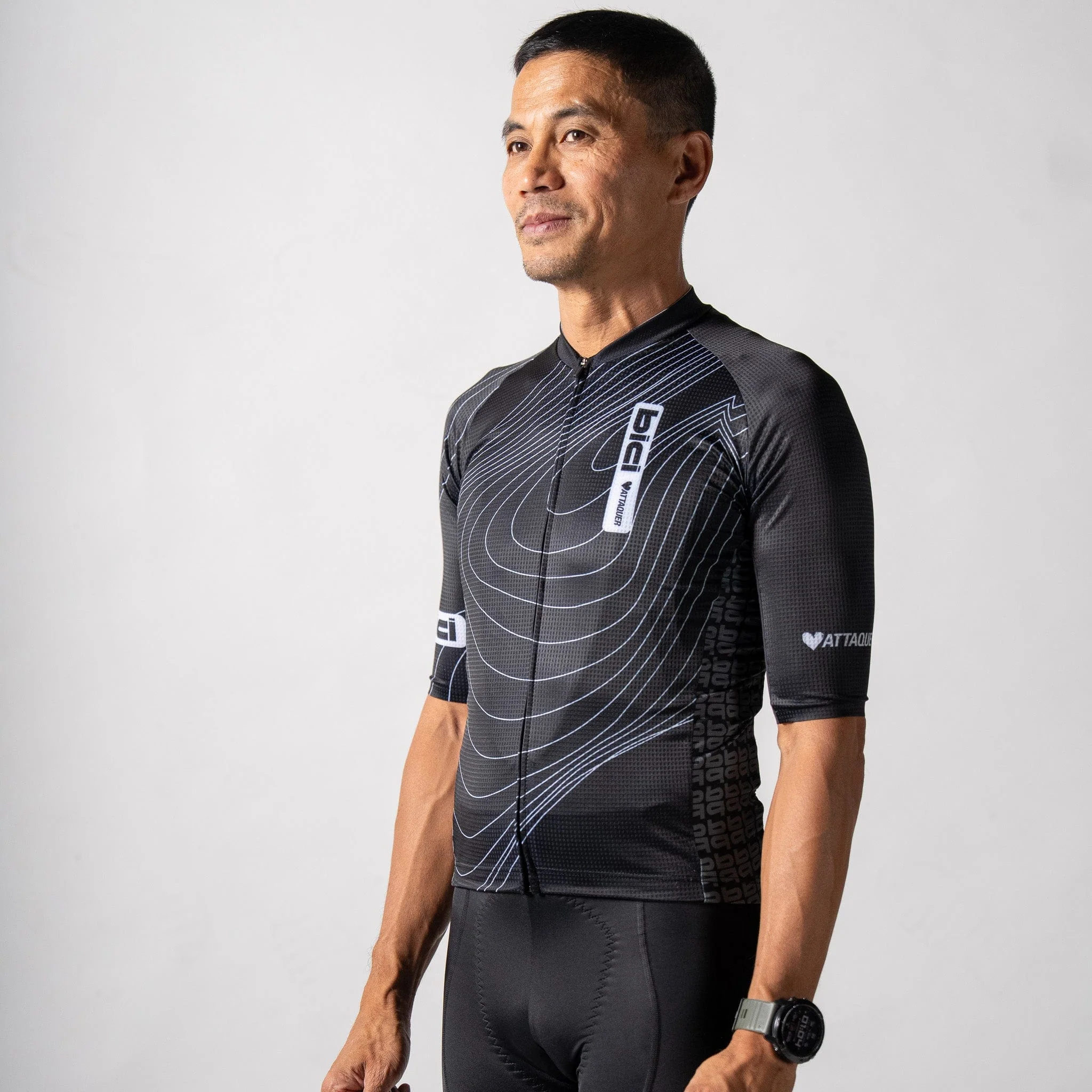 Bici x Attaquer Men's Jersey - Image 3