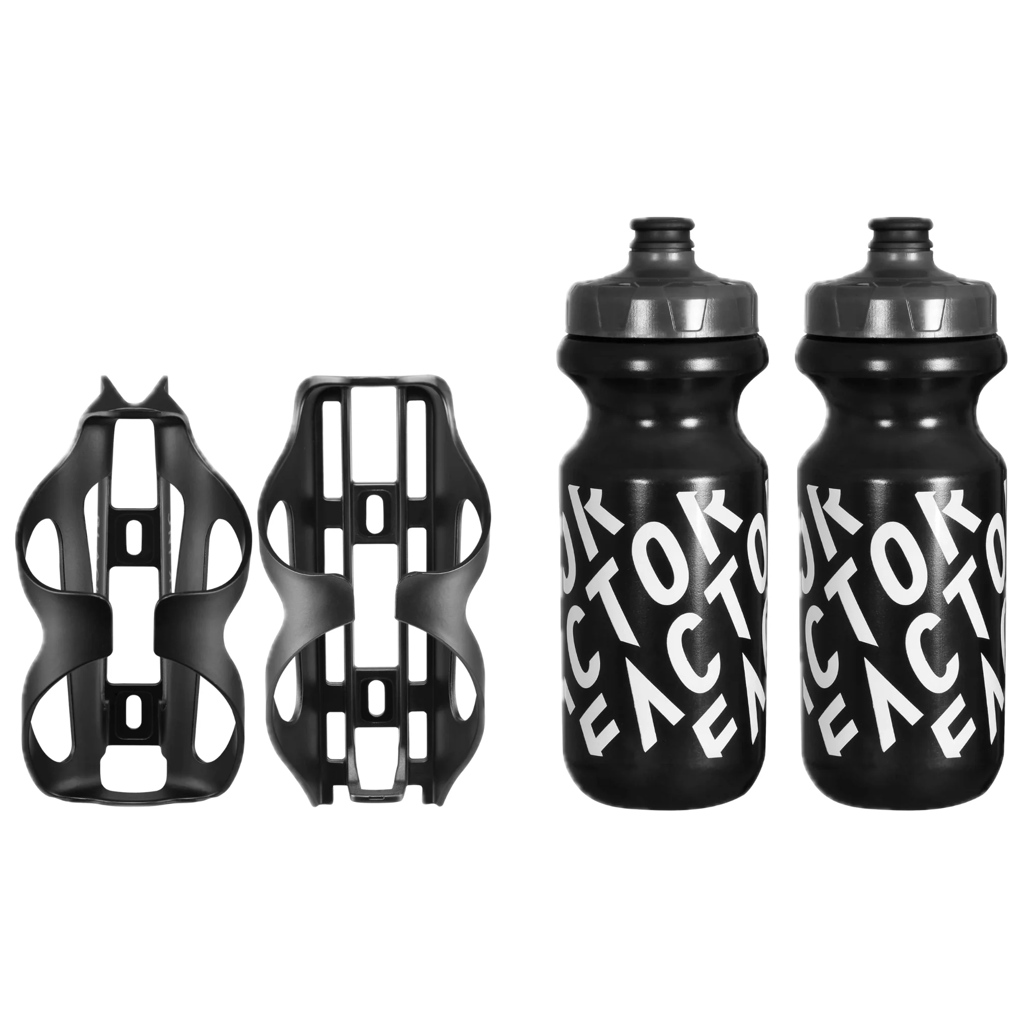 Black Inc Aero Bottle Cage Set