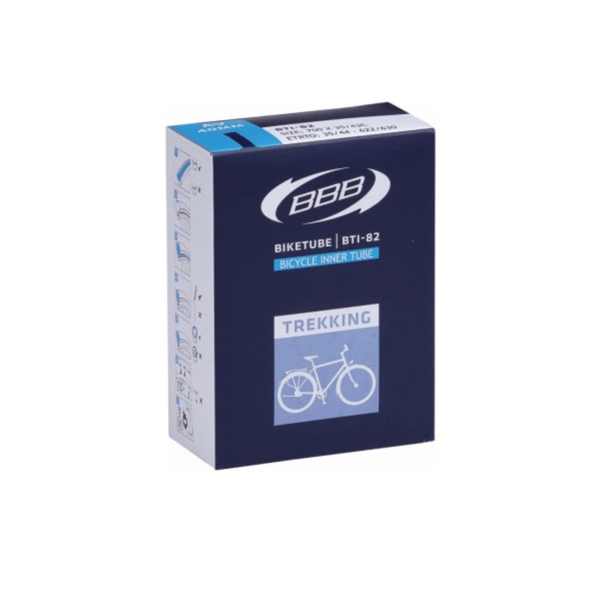 BTI-82 - Innertube 700 x 35-43C (48mm Presta)