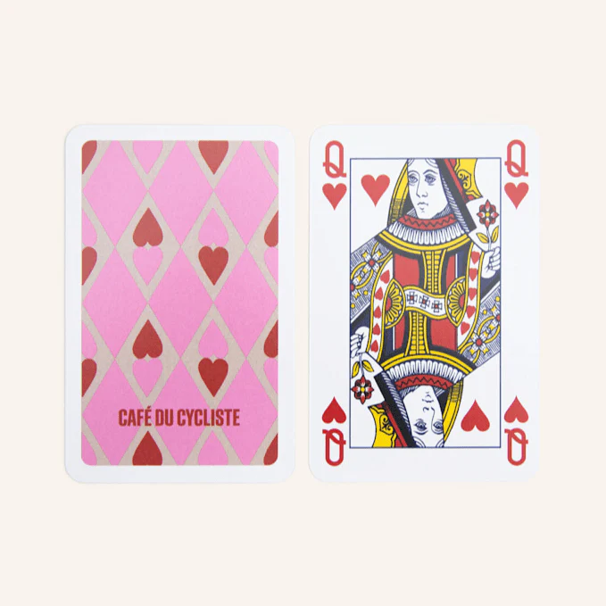 Café du Cycliste Deck of Cards Rosa