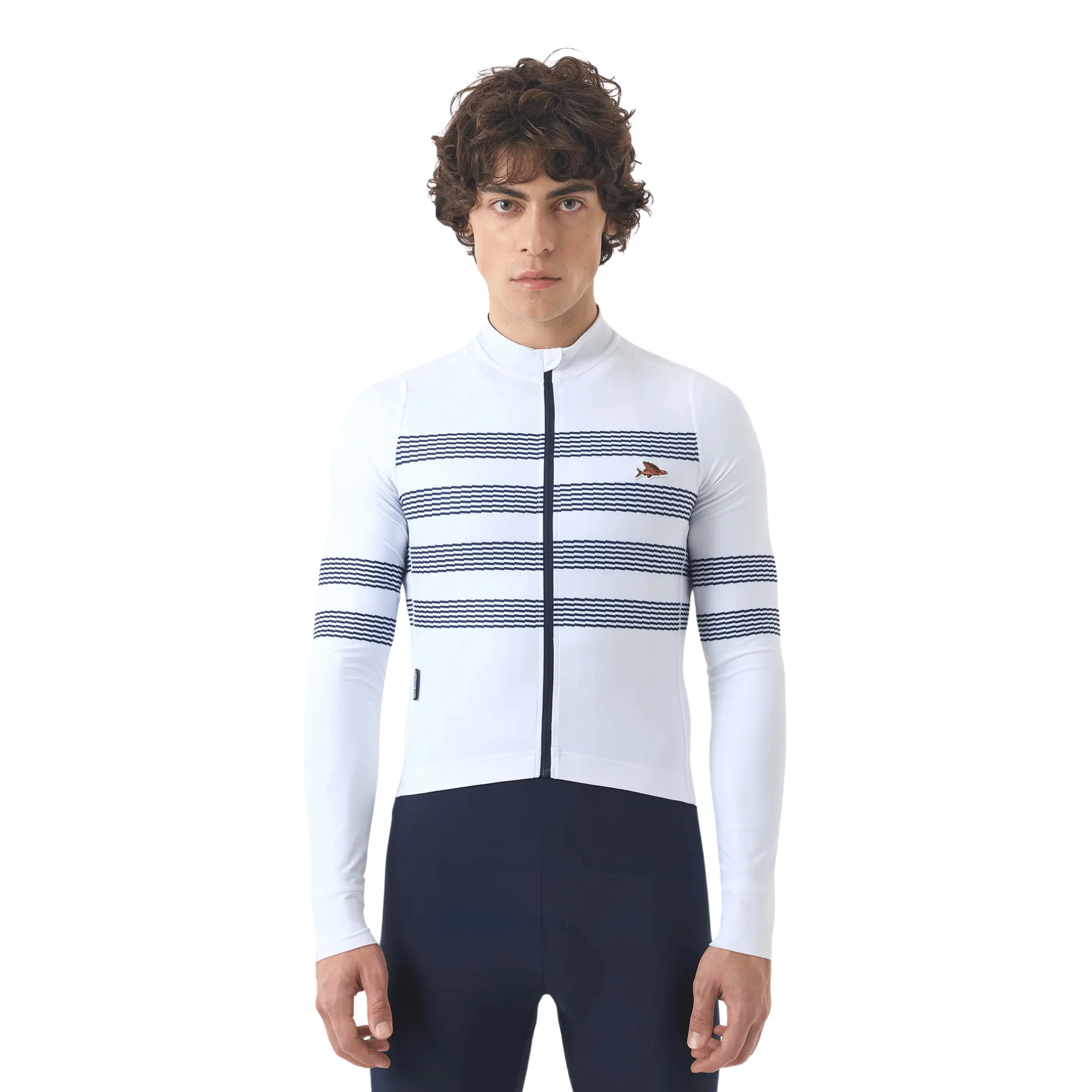 Café du Cycliste Men's Charlie LS Jersey - Image 7