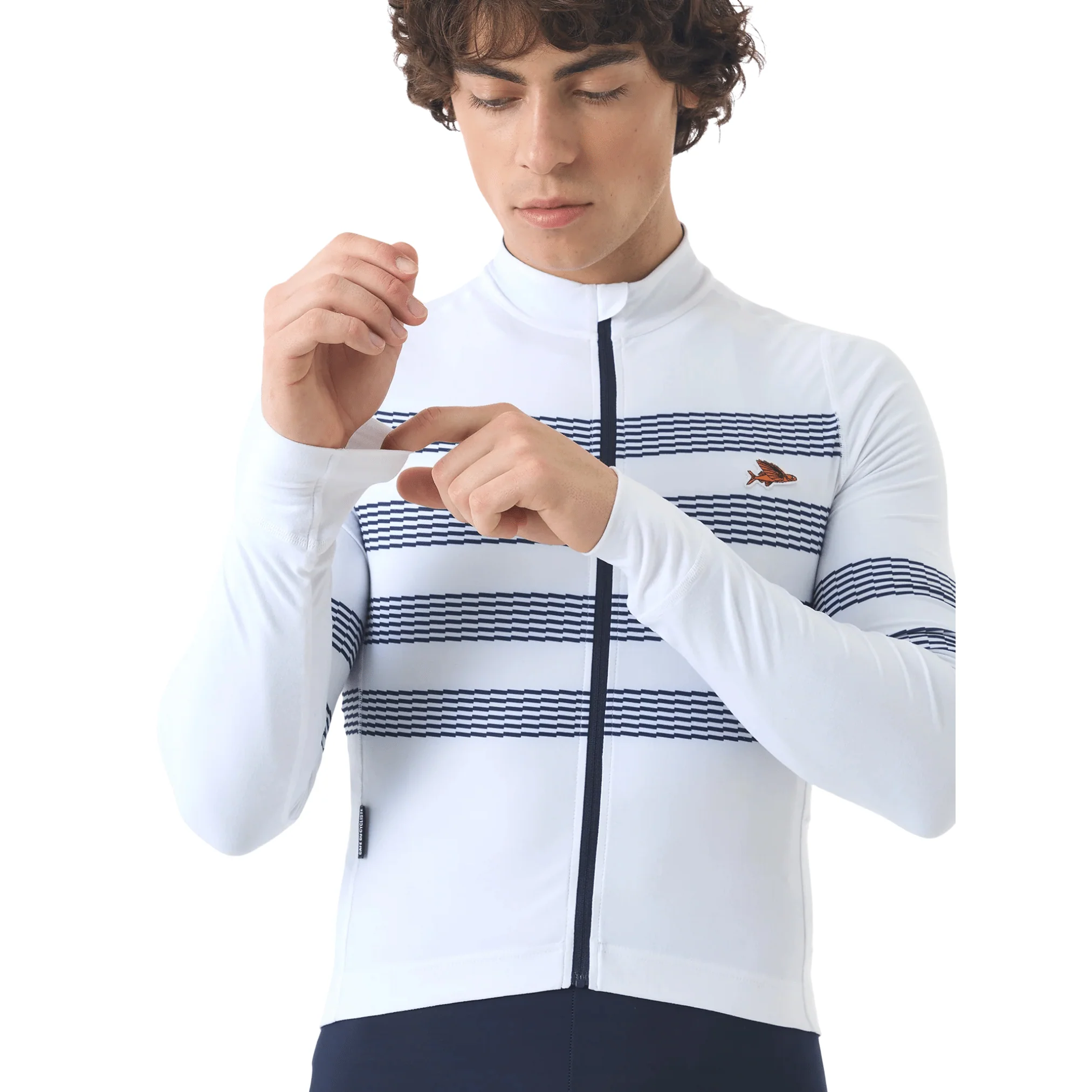 Café du Cycliste Men's Charlie LS Jersey - Image 9