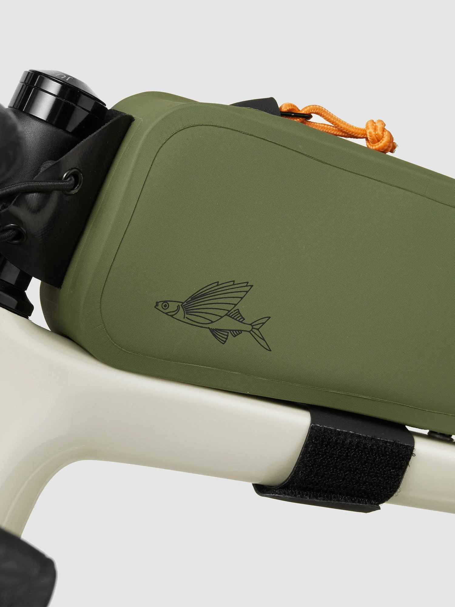 Café du Cycliste Top Tube Bag Khaki - Image 4