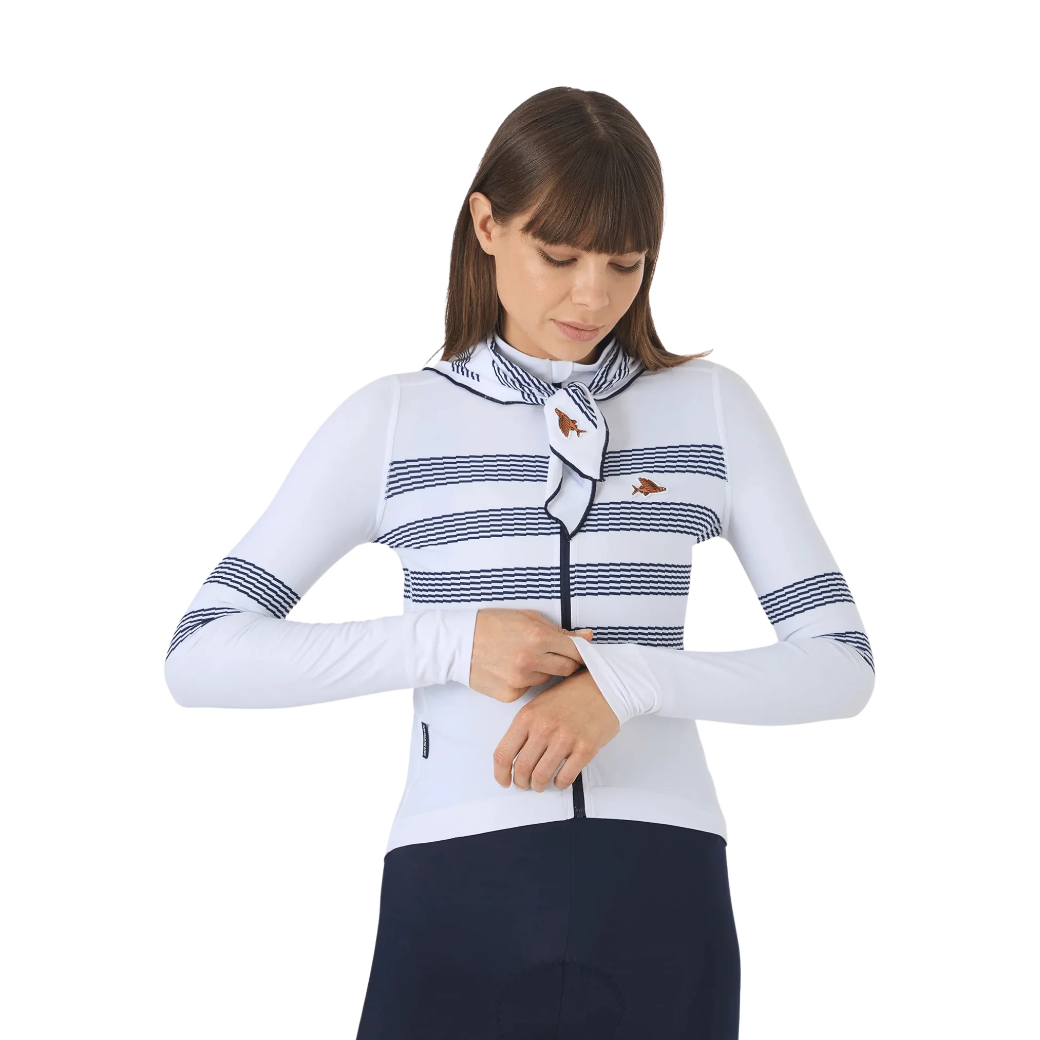Café du Cycliste Women's Charlie LS Jersey - Image 7