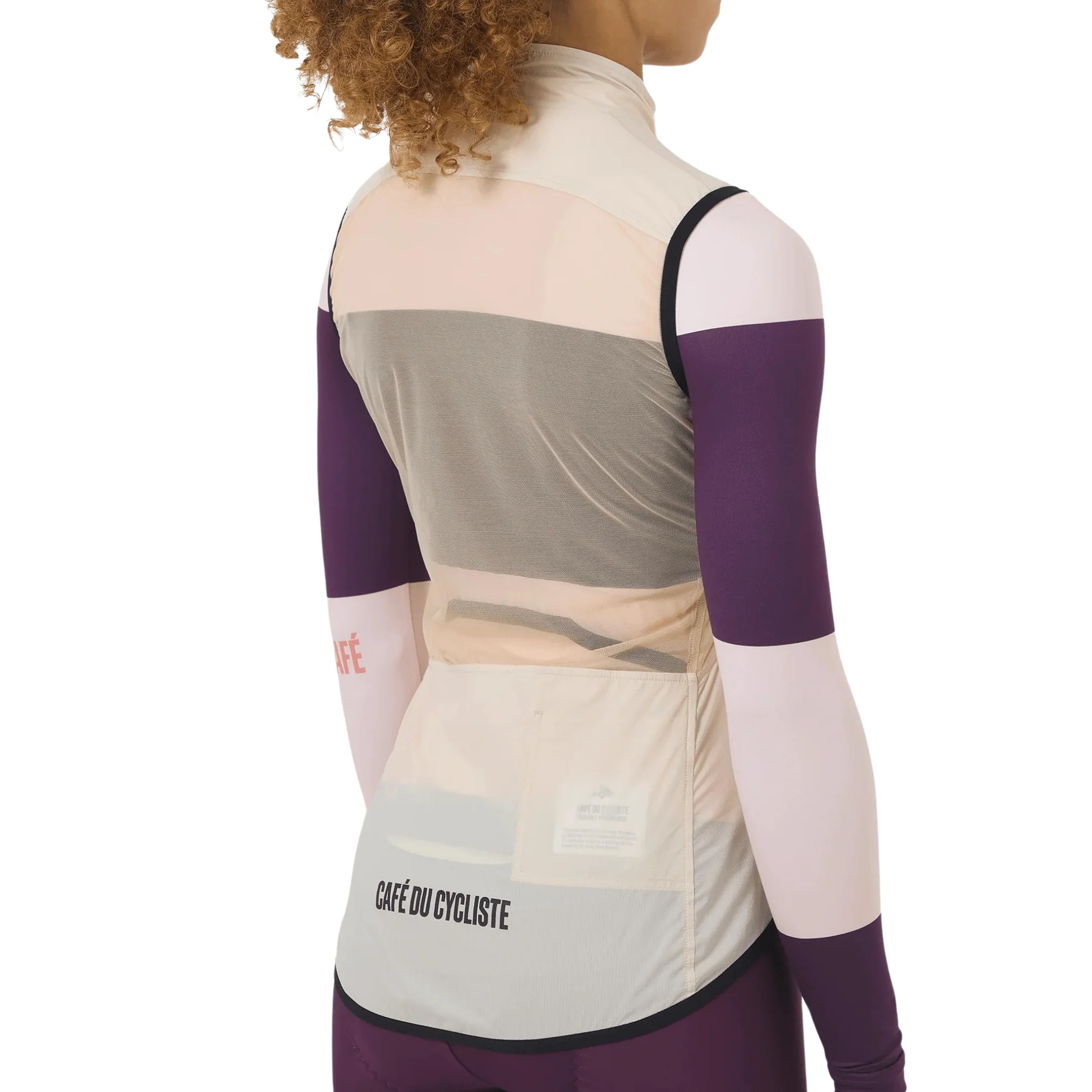 Café du Cycliste Women's Edith Windproof Gilet - Image 12