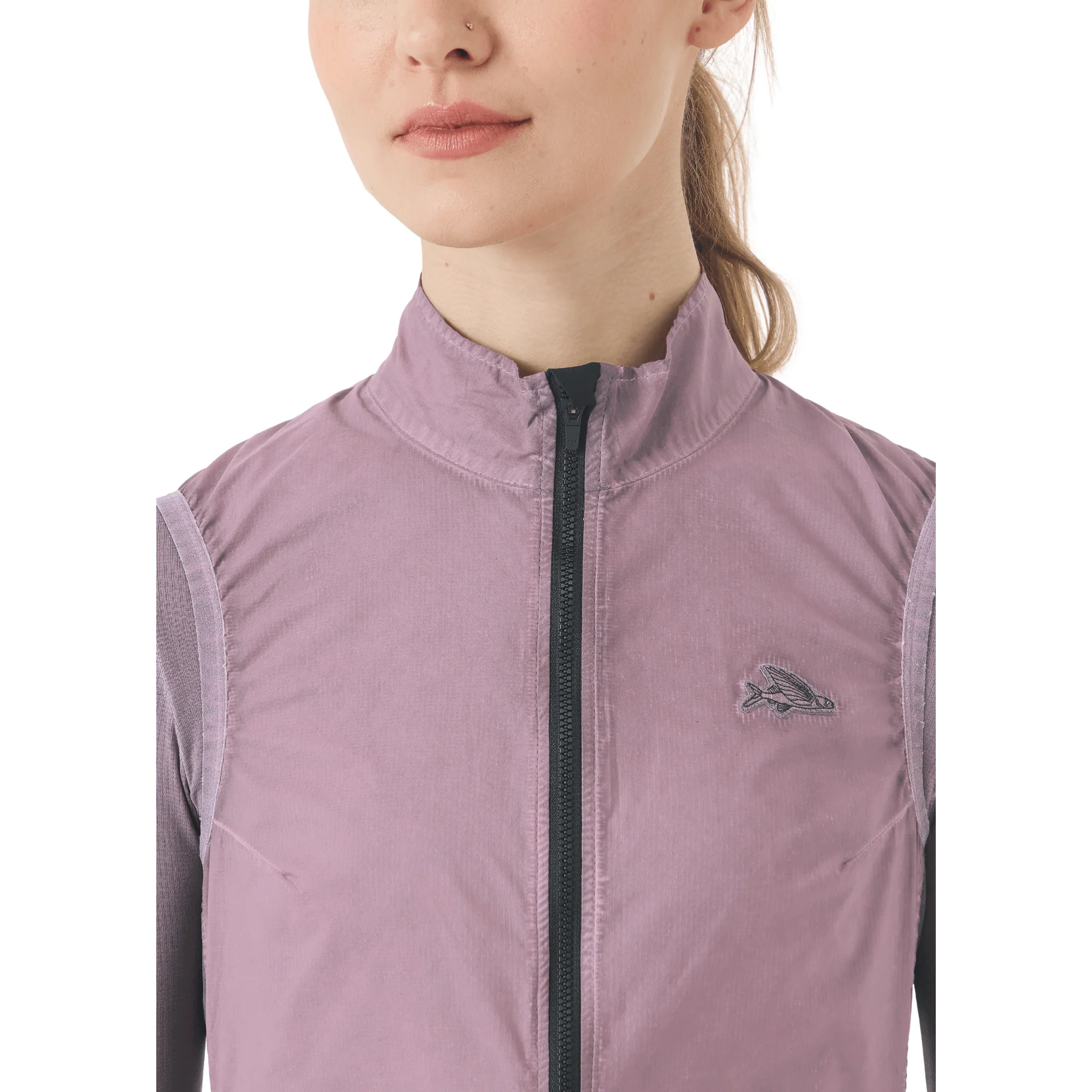 Café du Cycliste Women's Edith Windproof Gilet - Image 16