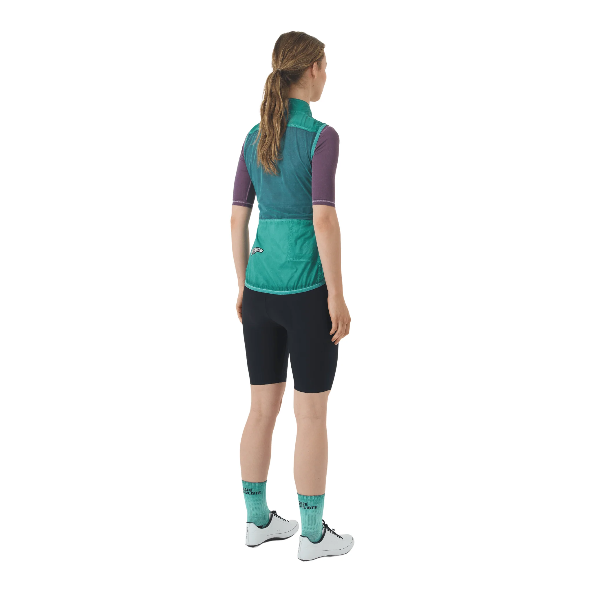 Café du Cycliste Women's Edith Windproof Gilet - Image 18