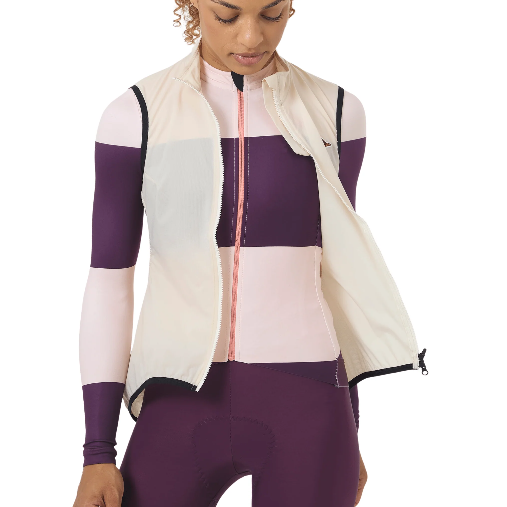 Café du Cycliste Women's Edith Windproof Gilet - Image 9
