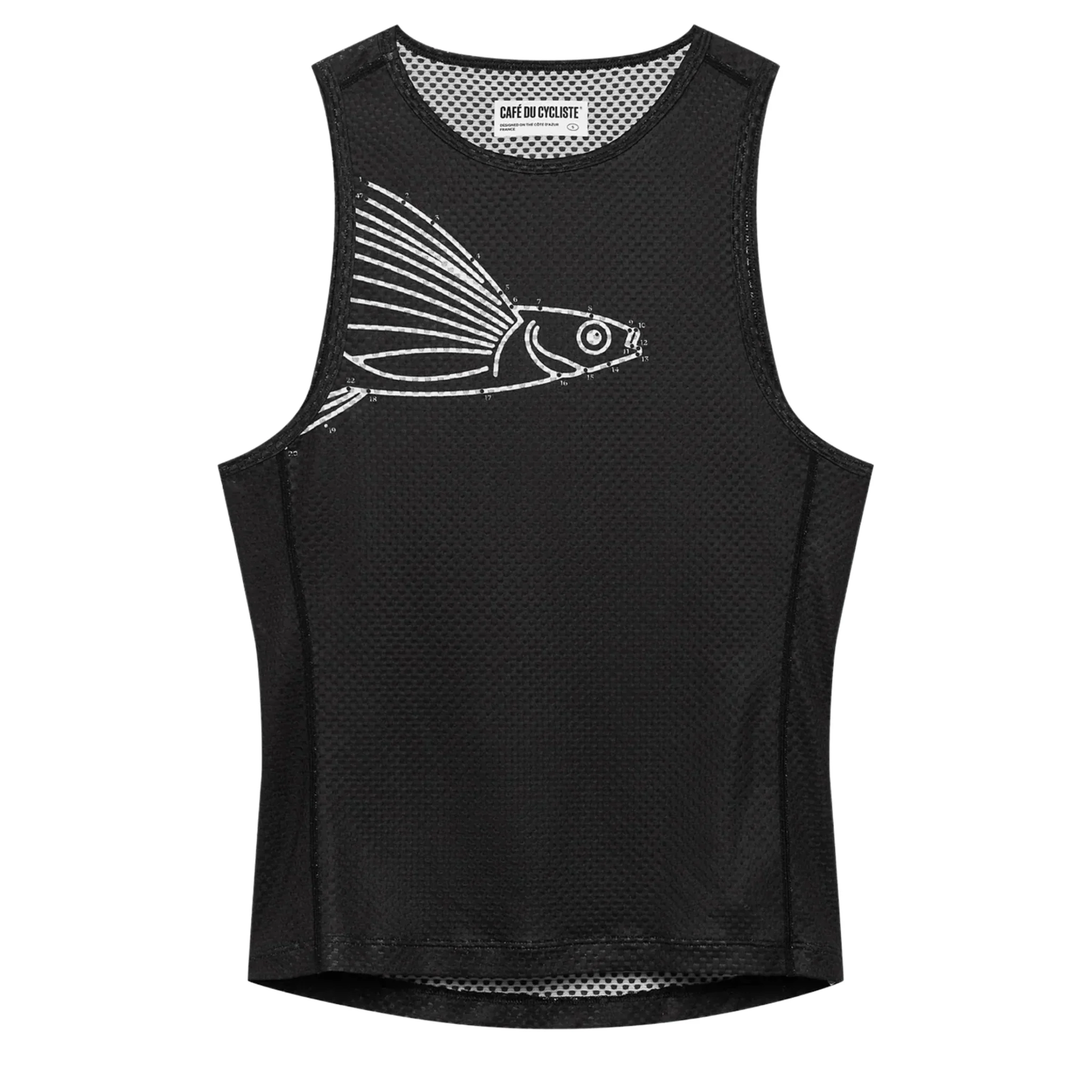 Café du Cycliste Women's Liliane Sleeveless Base Layer - Image 3
