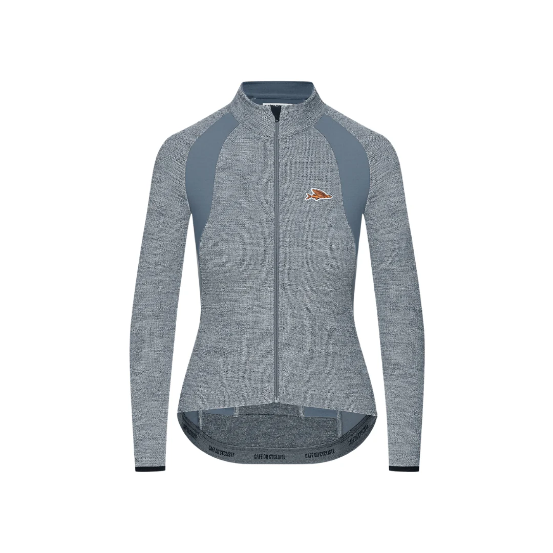 Café du Cycliste Women's Marguerite Jersey Long Sleeve