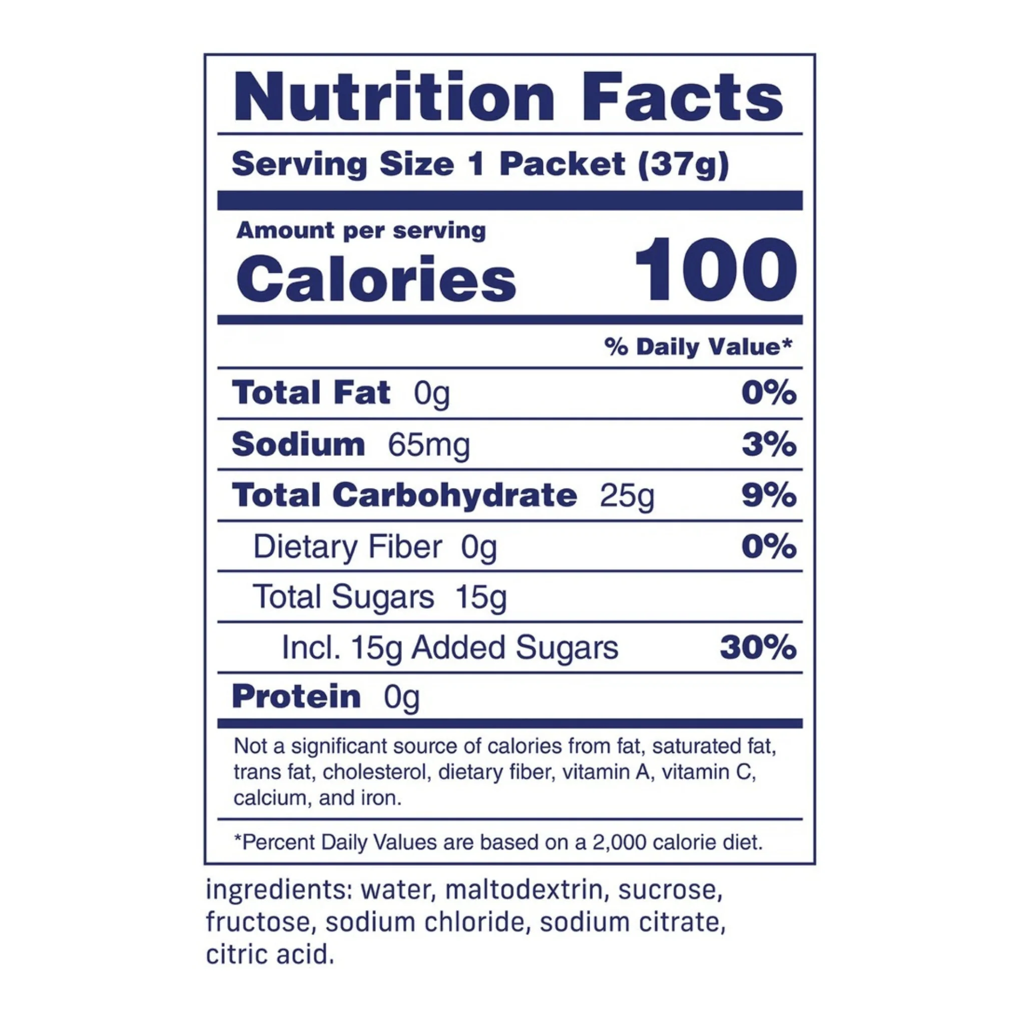 Carbs Fuel Original 25g Energy Gel Single - Image 3