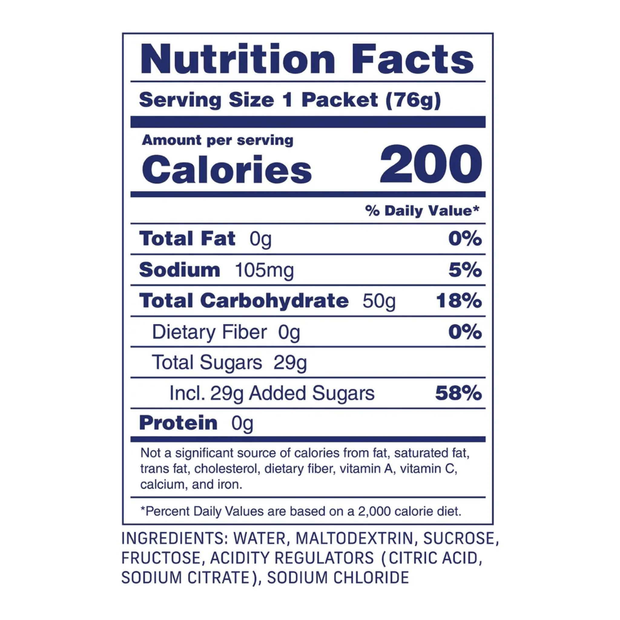 Carbs Fuel Original 50g Energy Gel Single - Image 3