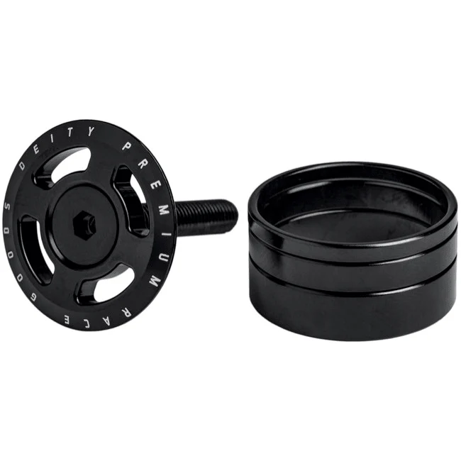 Deity Crosshair Topcap and headset spacers 1-1/8''