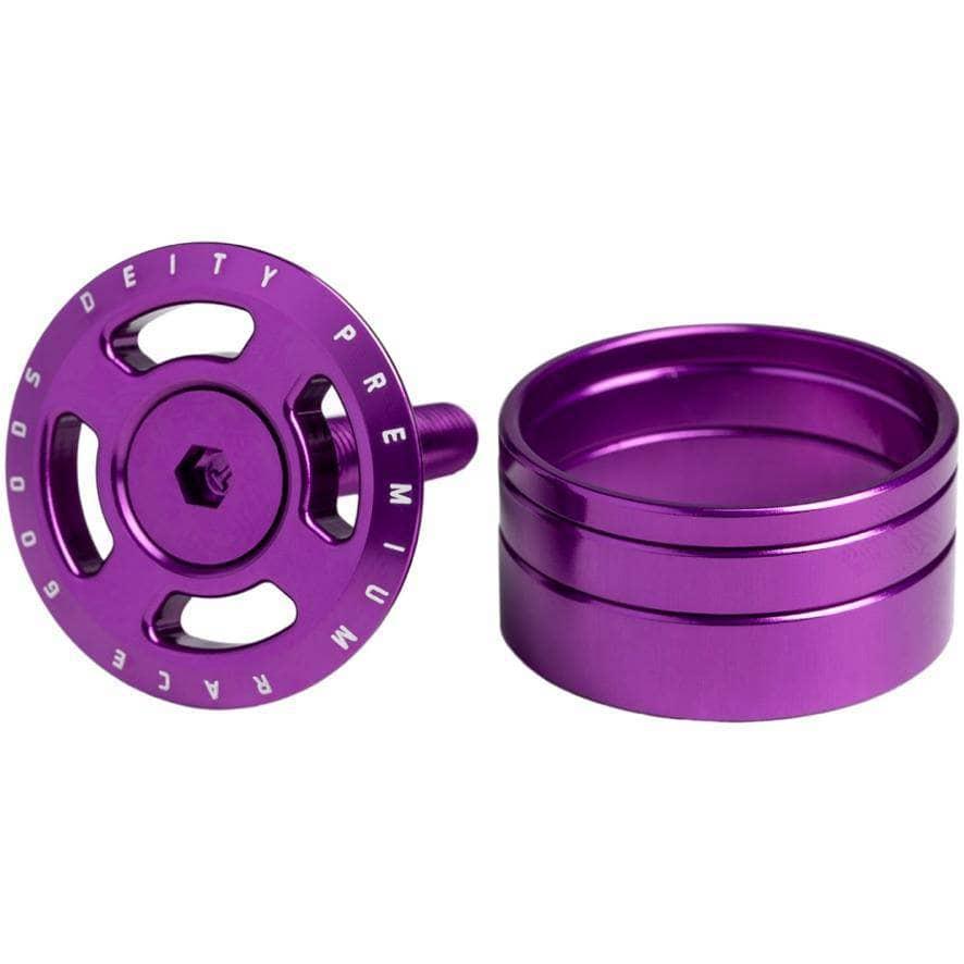 Deity Crosshair Topcap and headset spacers 1-1/8'' - Image 2