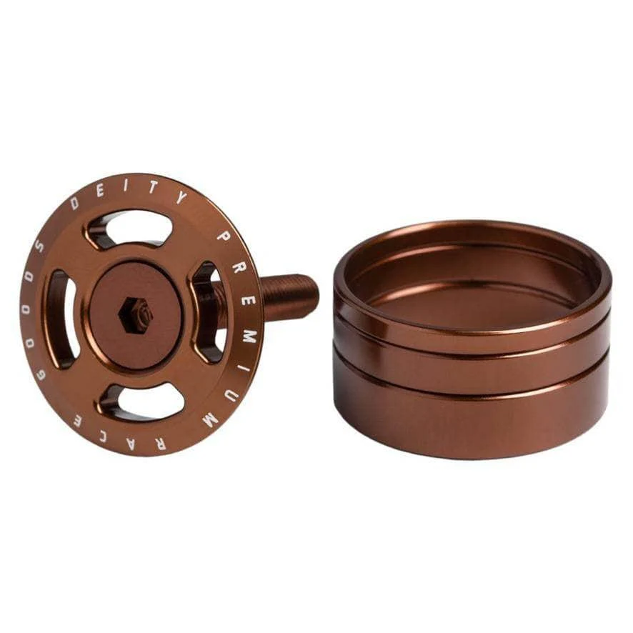 Deity Crosshair Topcap and headset spacers 1-1/8'' - Image 3