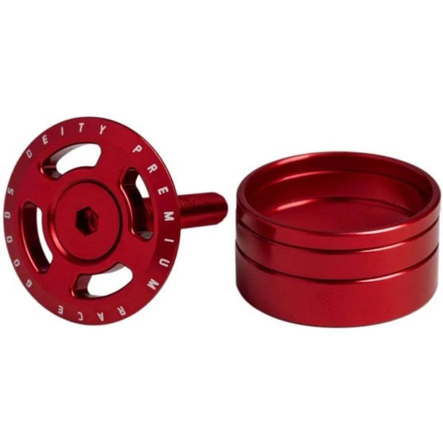 Deity Crosshair Topcap and headset spacers 1-1/8'' - Image 4