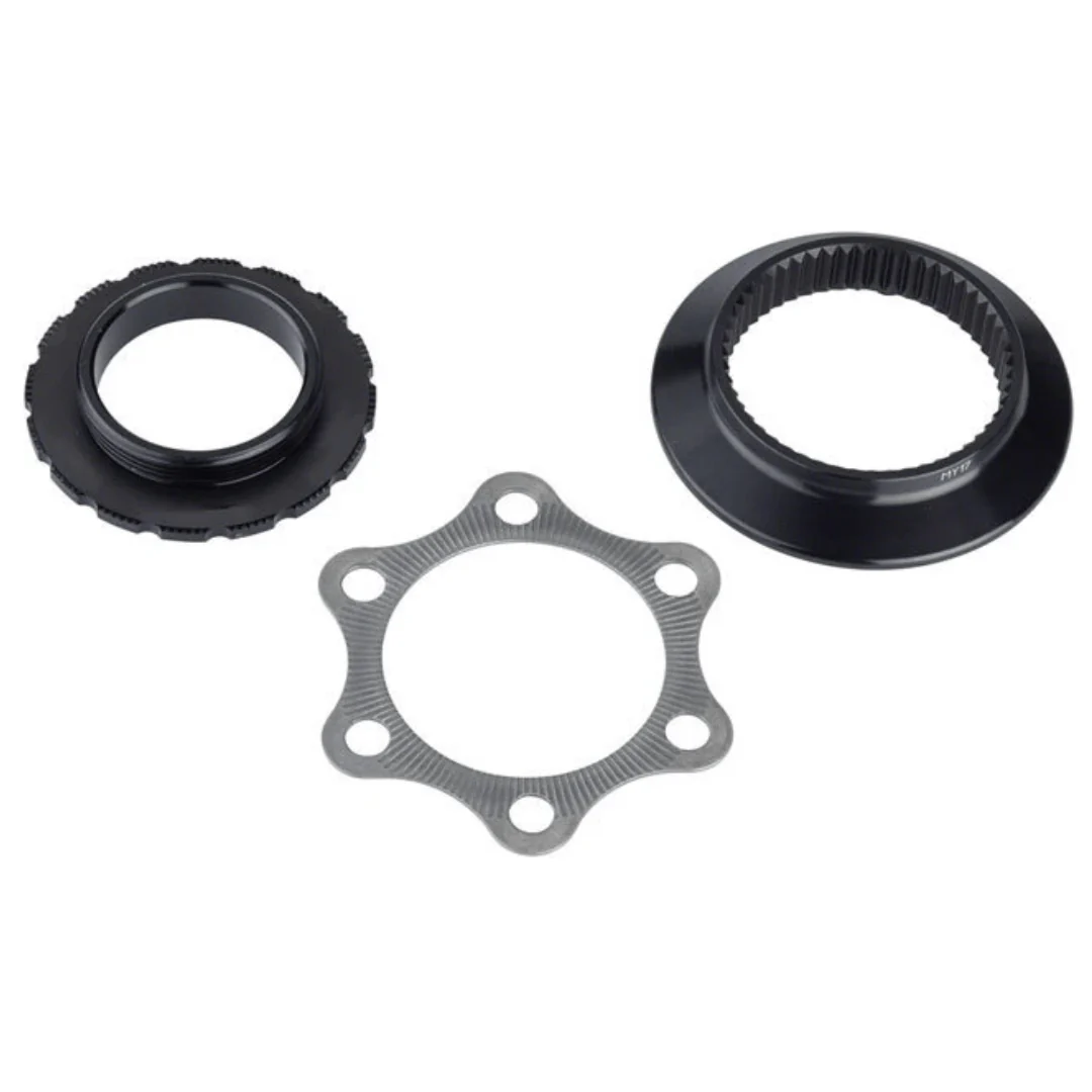 DT Swiss 6 bolt to Center Lock Adapter Road (160mm max)