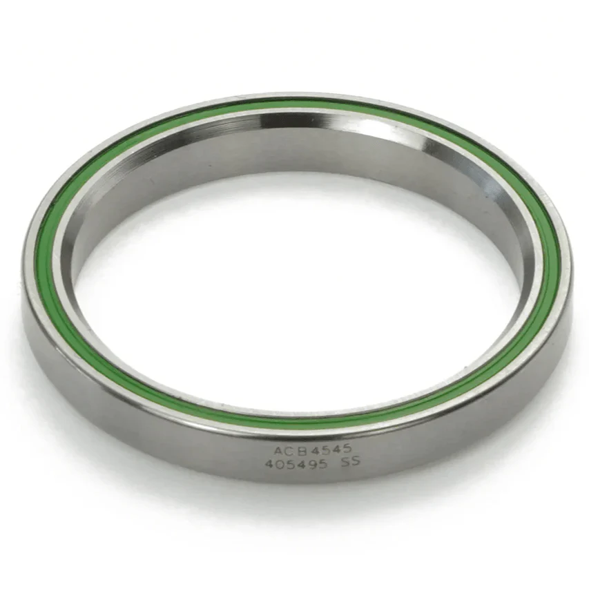Enduro 1.5" 45°/45° Headset Bearing, ACB Stainless /each (40.5mm x 49.5mm x 6.5mm)
