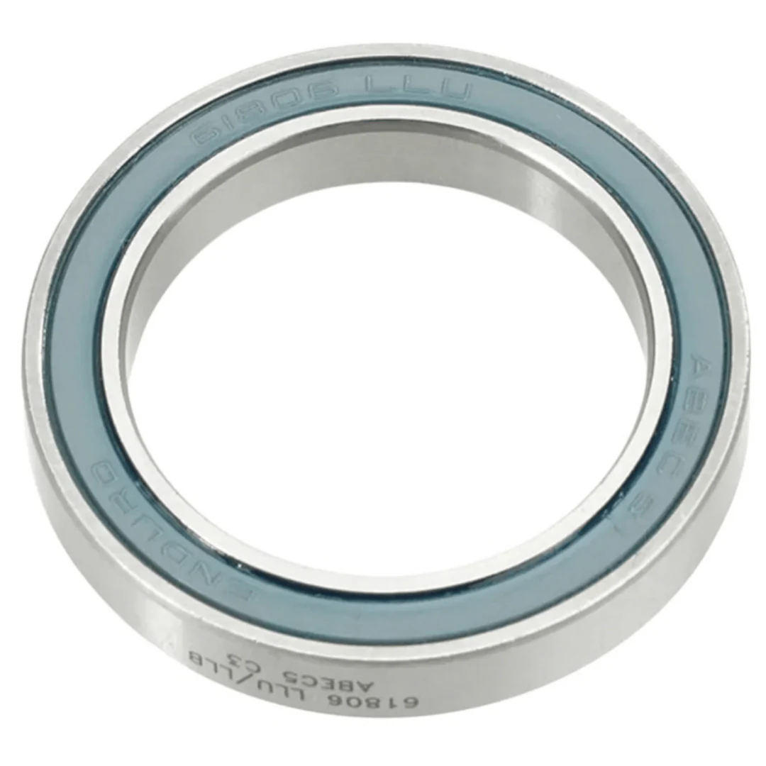 Enduro 61806 (6806) ABEC-5 Steel Bearing /each (30mm x 42mm x 7mm - 30mm spindle)