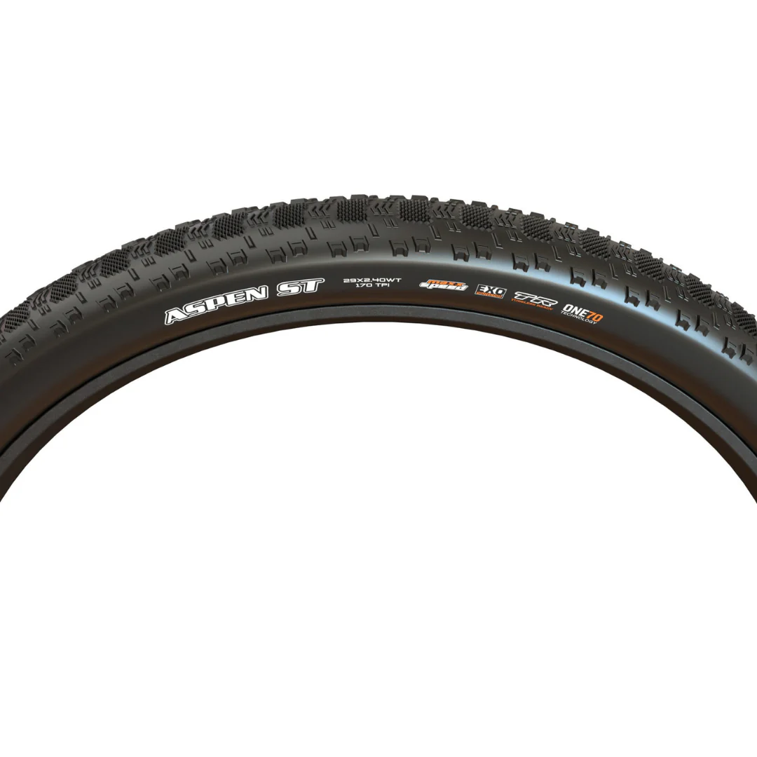 Maxxis Aspen ST Tubeless Tire, 29"x2.40 MaxxSpeed EXO 120TPI, Black - Image 3