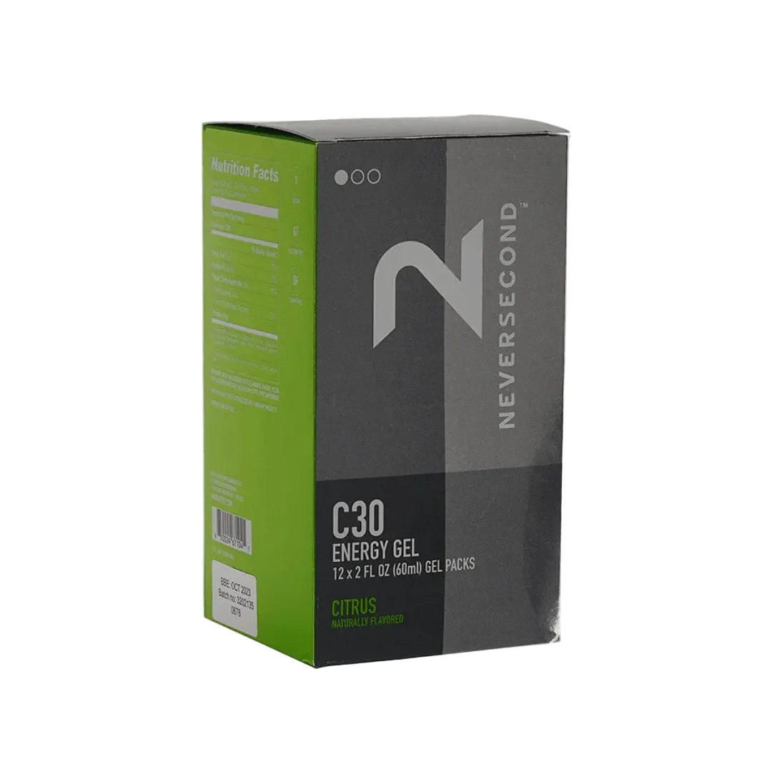 Neversecond C30 Energy Gel 12-Unit Box - Image 2