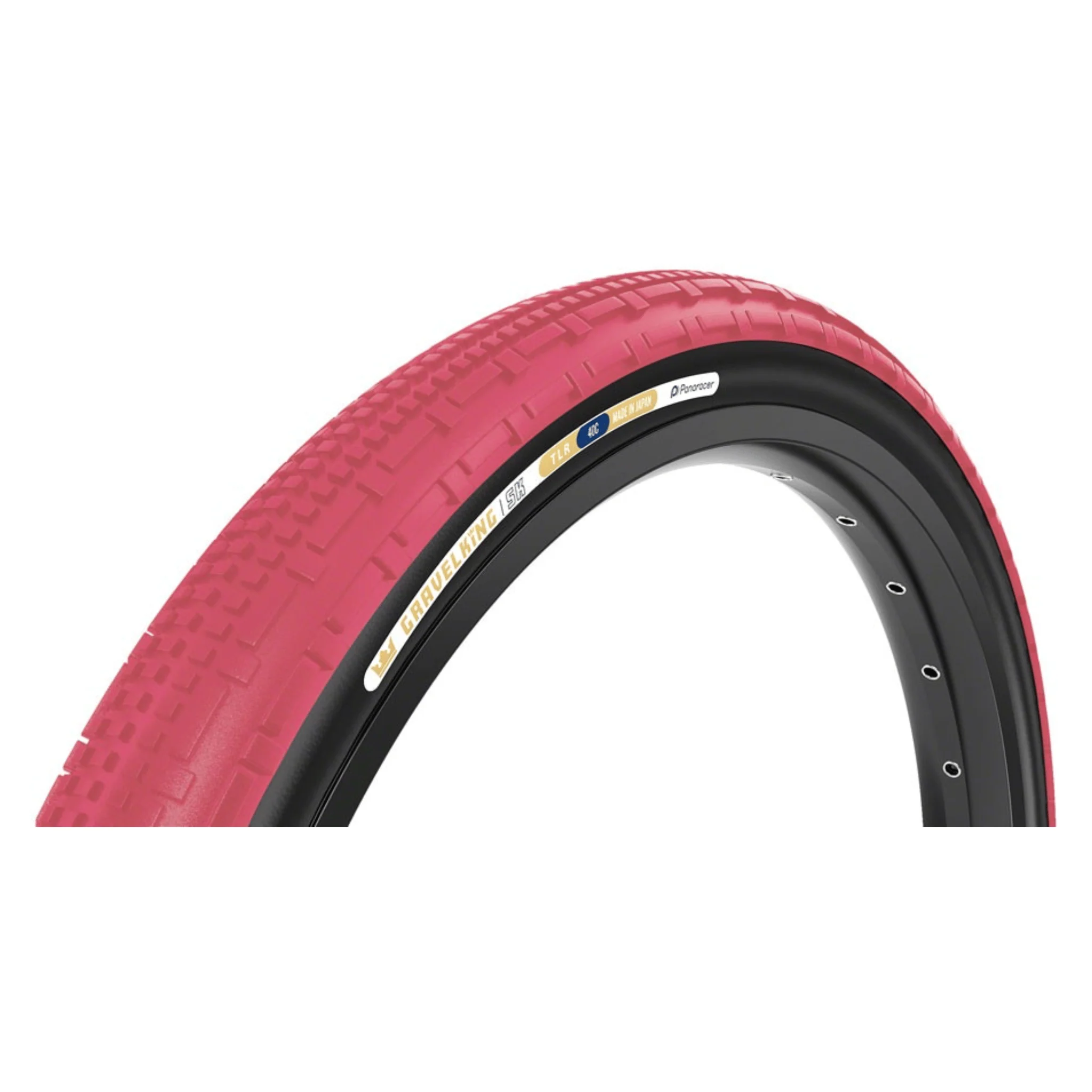 Panaracer GravelKing SK Tire Cranberry/Black 700c x 40mm