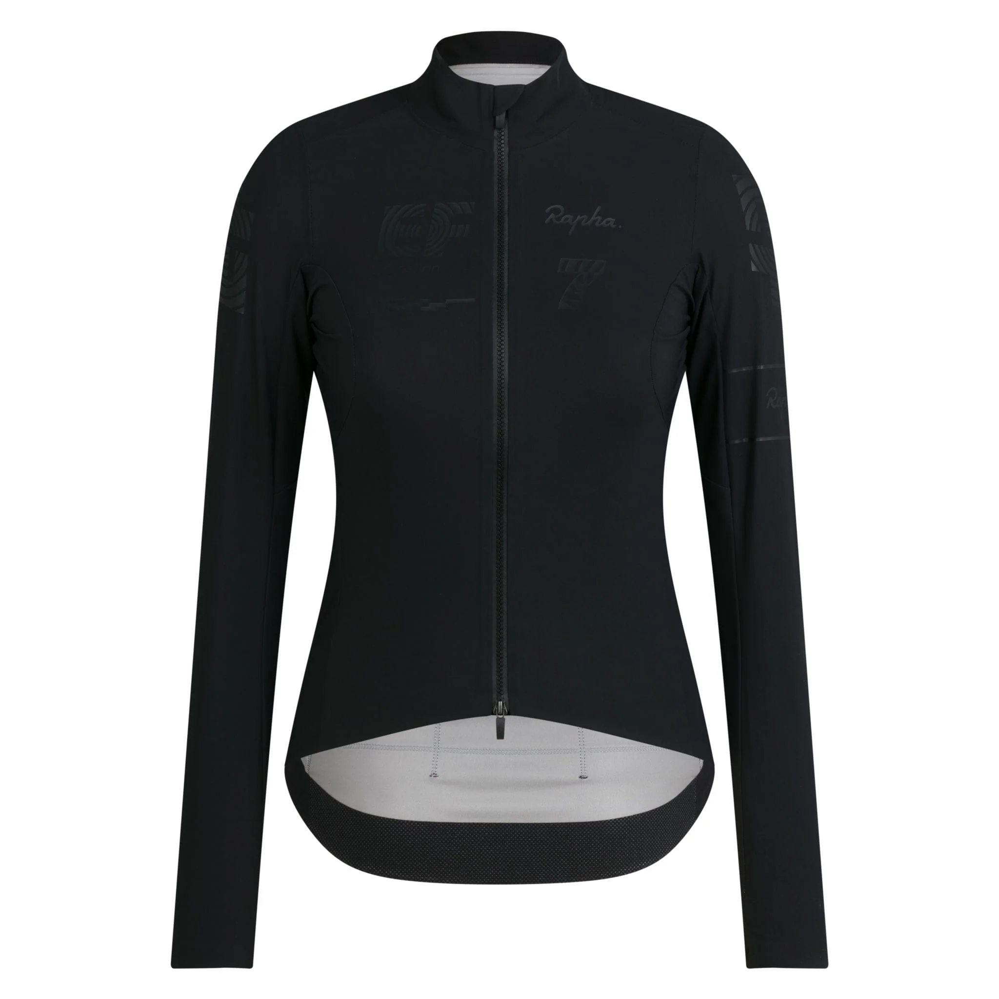 Rapha EF Women's Pro Team LS Shadow Jersey - Blackout