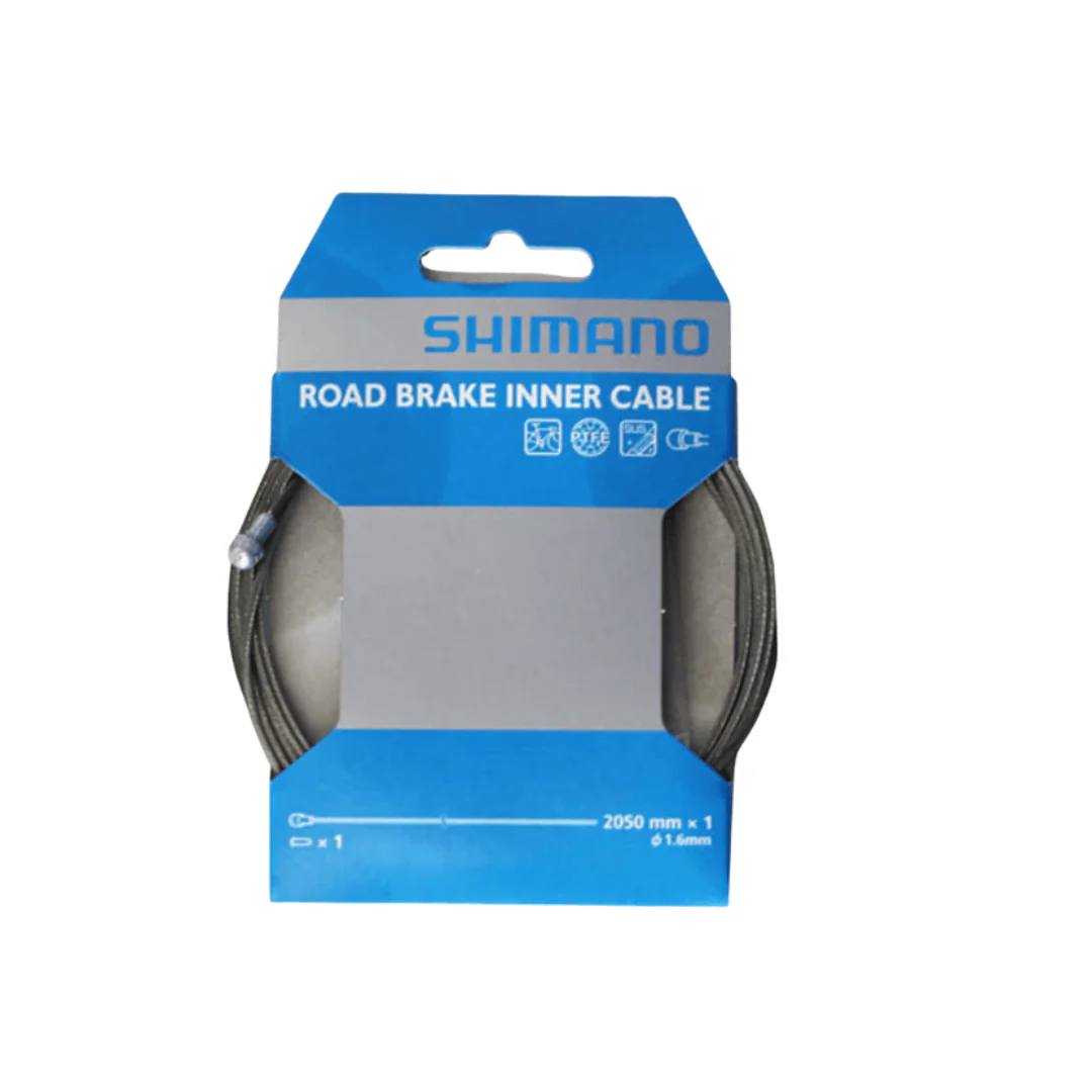ROAD PTFE BRAKE INNER CABLE 2050MM W/INNER END CAP