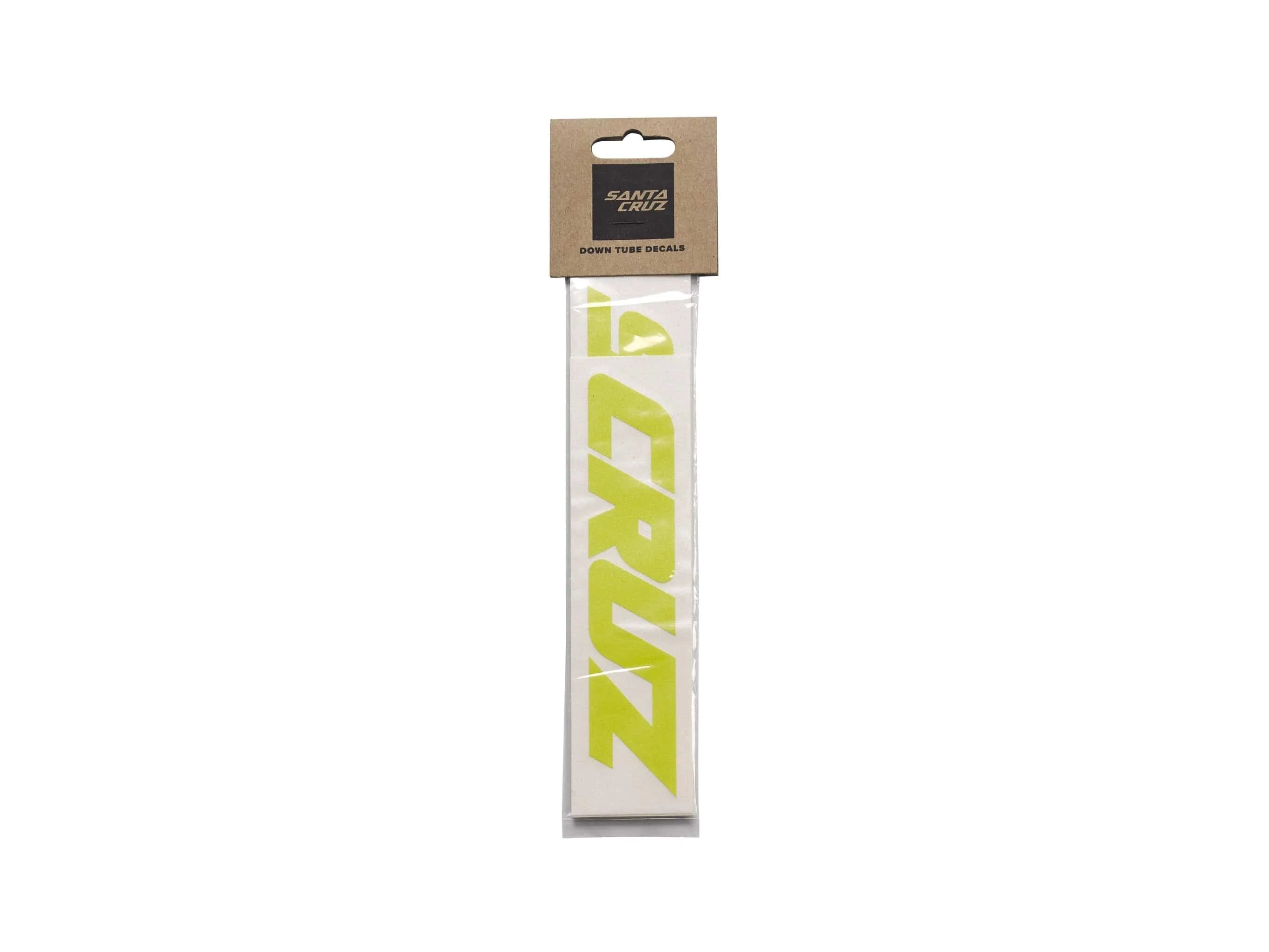 Santa Cruz Custom Downtube Decal Yellow