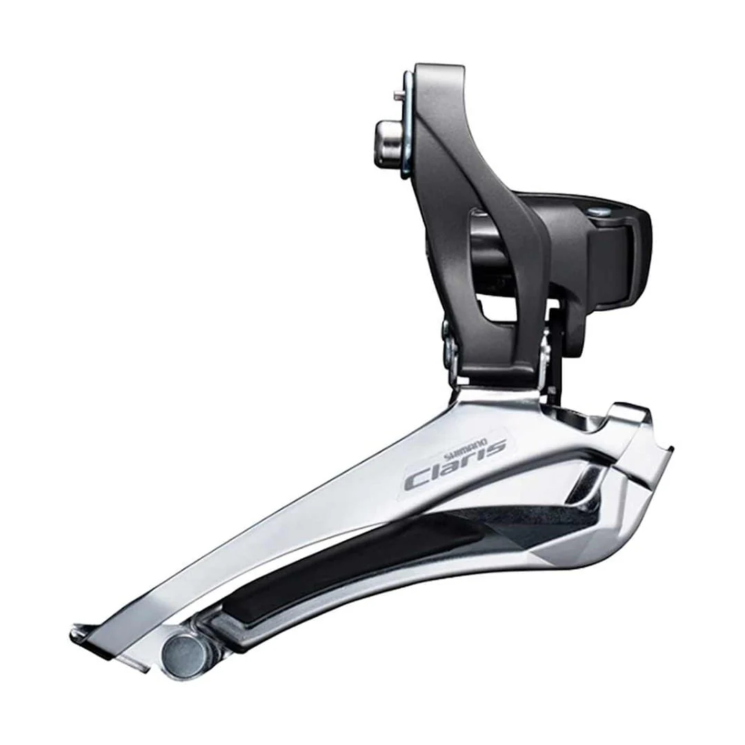 Shimano Claris FD-R2000, Front derailleur, 2 x 8sp., Down Swing, Down Pull, High 28.6/31.8/34.9mm