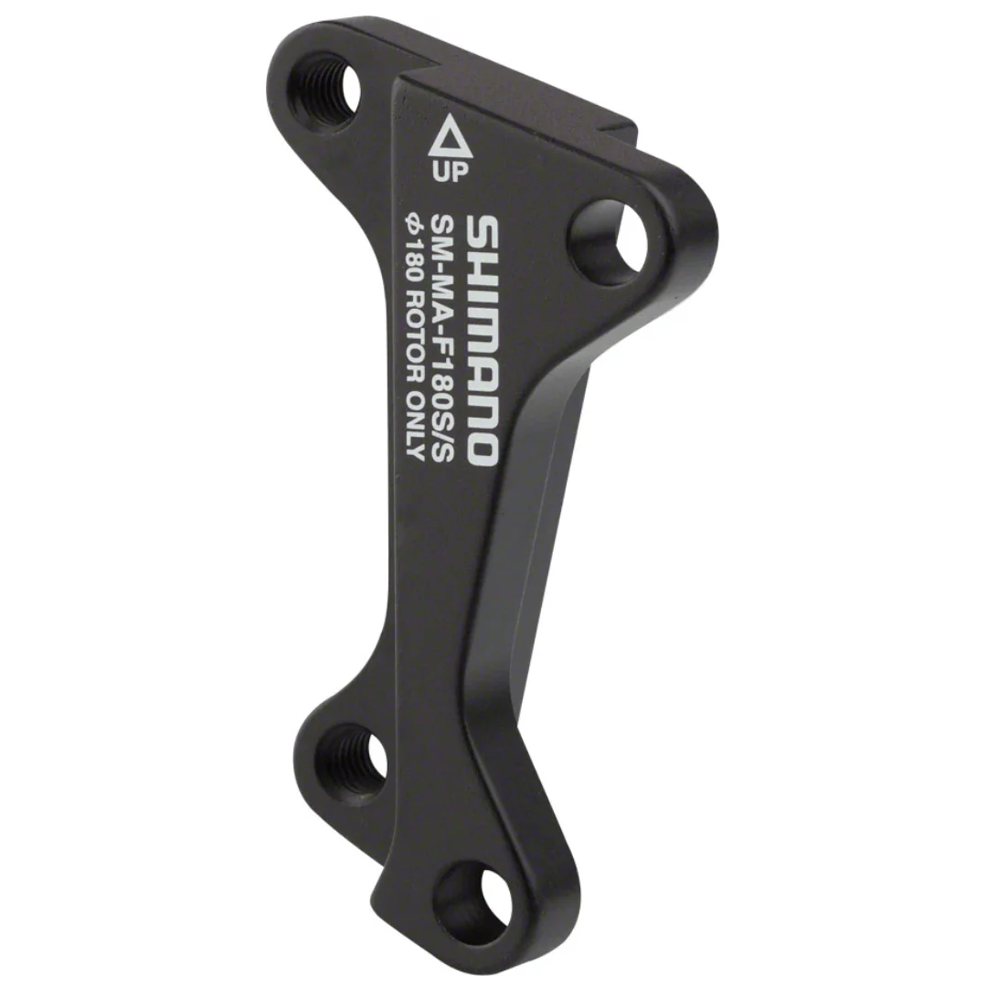 Shimano MOUNT ADAPTER FOR DISC BRAKE CALIPER,SM-MA-F180S/S, I.S. TO I.S., 180MM, FRONT