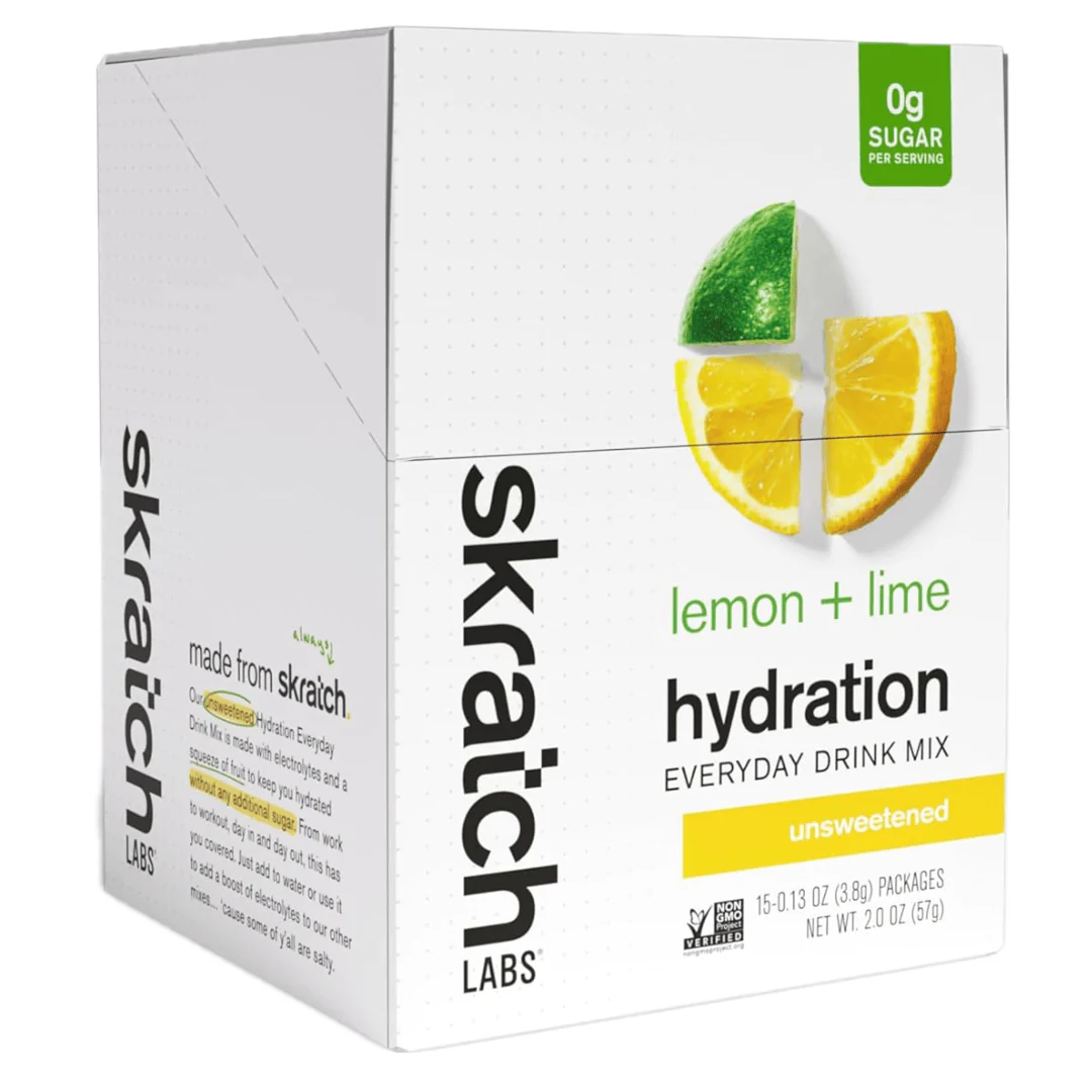 Skratch Labs Unsweetened Hydration Sport Drink Mix 15pk