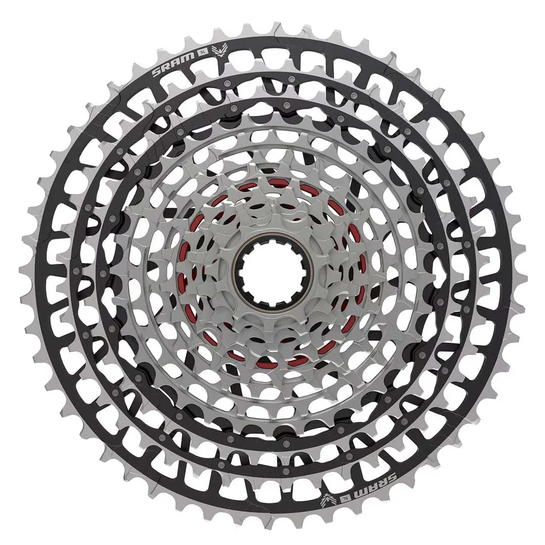 SRAM XS-1299 XX Eagle SL T-Type 12sp Cassette 10-52T Silver/Black