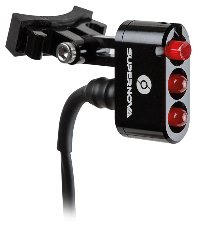 Supernova E3 2 Taillight: Seatpost Mount, AC Current, Black