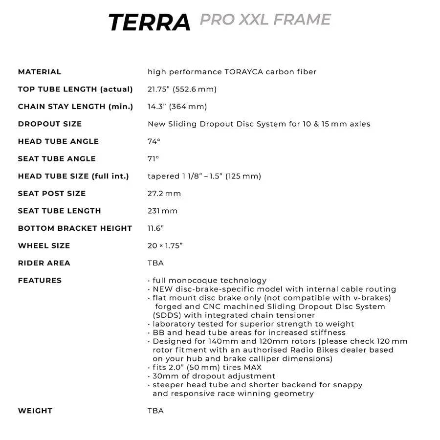 Radio Raceline Terra Disc Pro XXL - Image 4