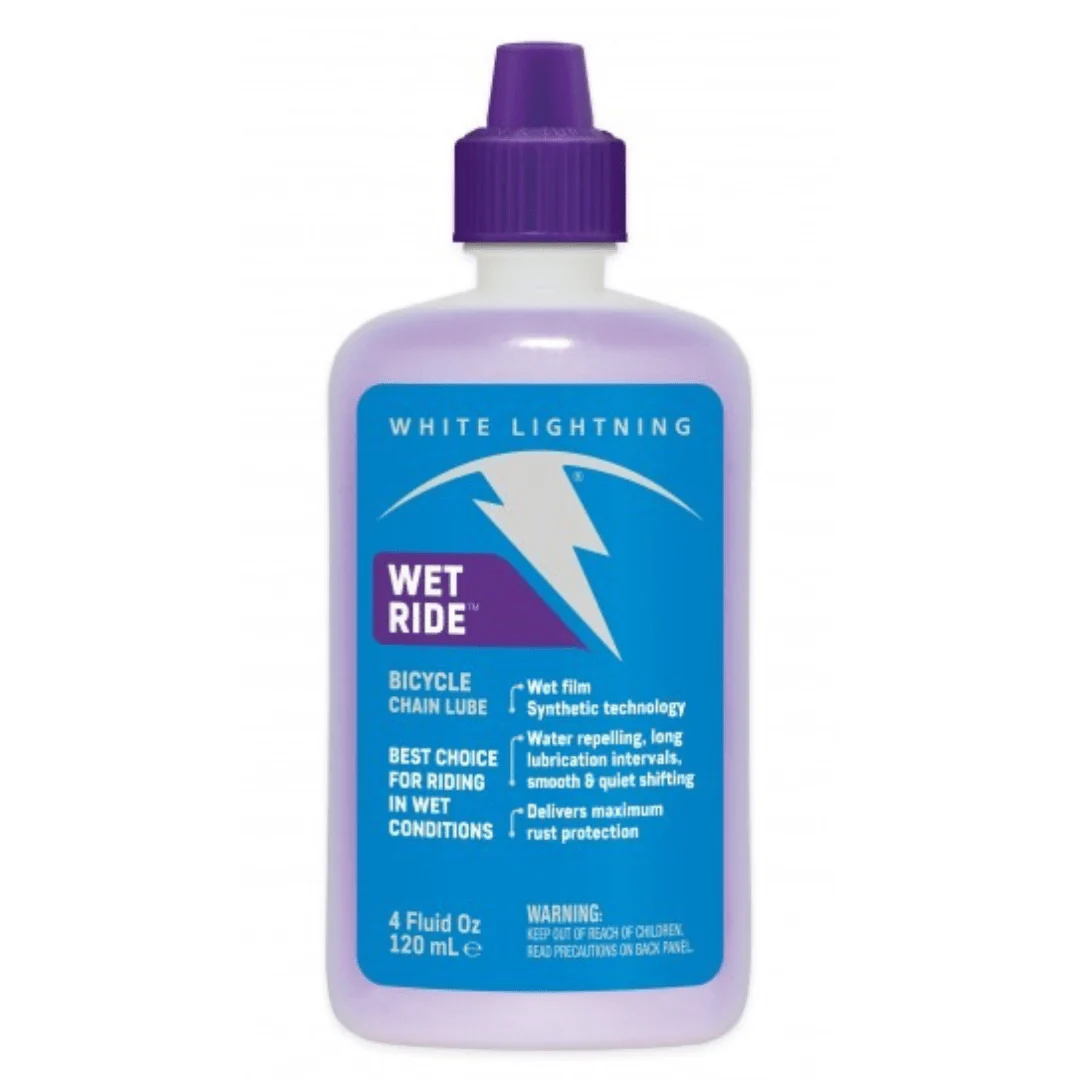 White Lightning Wet Ride Chain Lube - Image 2