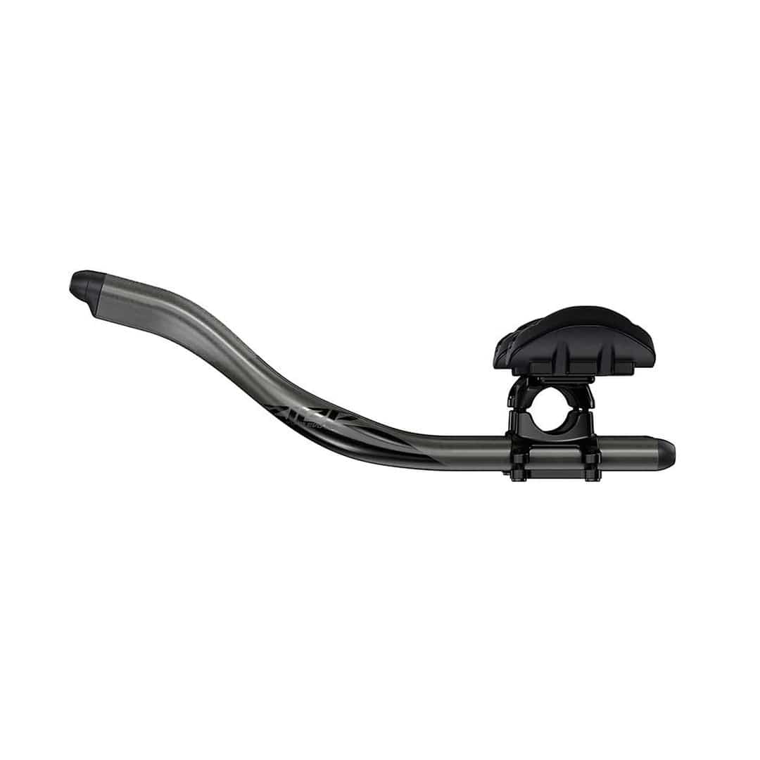 Zipp, Vuka Clip Carbon A1, Aero Handlebar, Below Bar Mount, Rise: 110mm, Black - Image 3